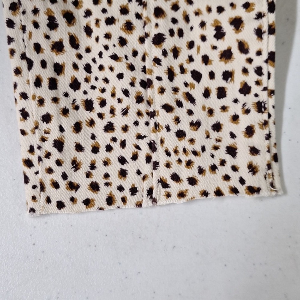 NWT! SkinnyGirl Reagan High-Rise Skinny Ankle Jeans - Cheetah Animal Print - Picture 5 of 10